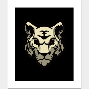 Silver Tiger Posters and Art